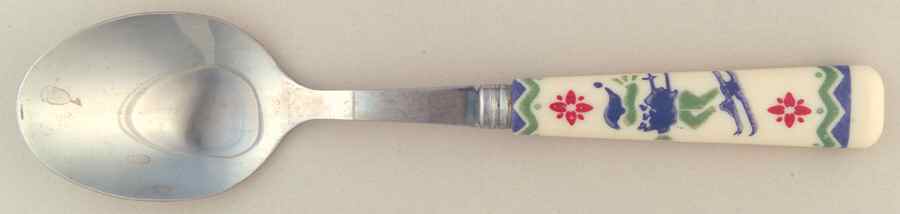 Nordic Christmas Place/Oval Soup Spoon by Pfaltzgraff-1