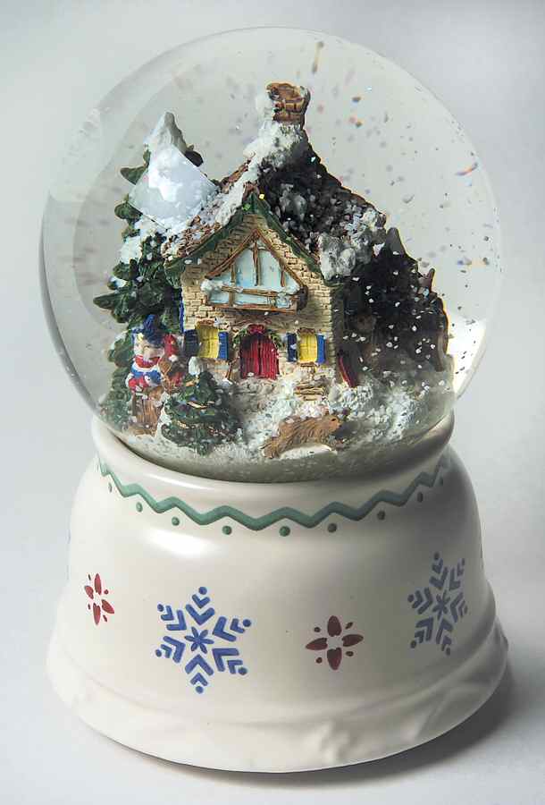 Nordic Christmas Snow Globe by Pfaltzgraff-1