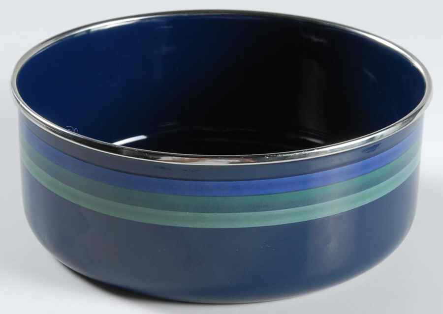 Ocean Breeze 6 5/8" Metal Bowl by Pfaltzgraff-1
