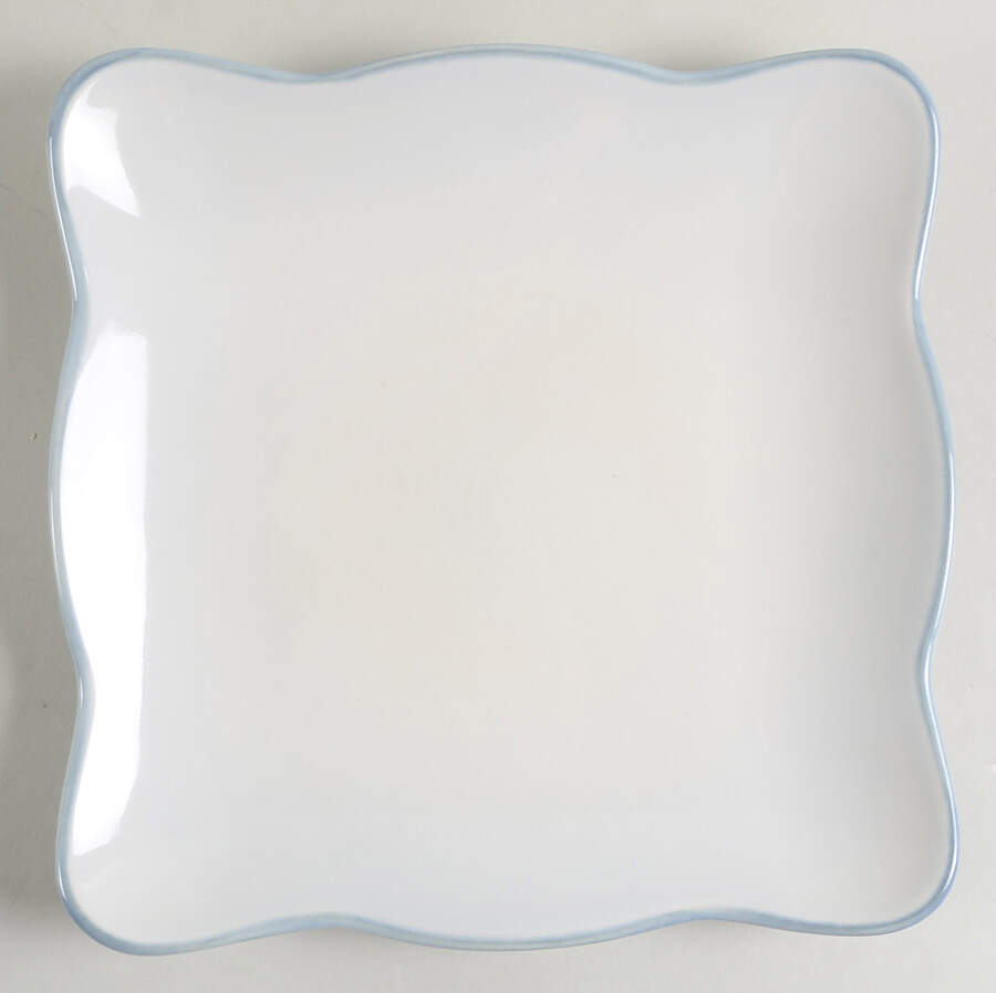Poetry Glossy 8" Square Buffet Plate by Pfaltzgraff-1