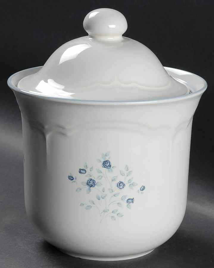 Poetry Glossy Large Canister & Lid by Pfaltzgraff-1