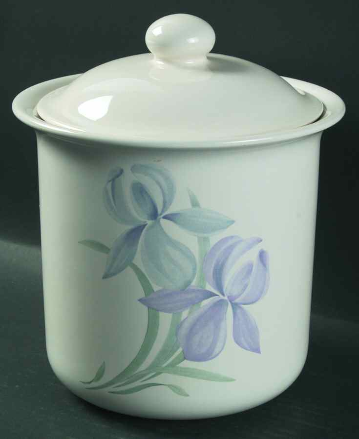 Spring Song Large Canister & Lid by Pfaltzgraff-1