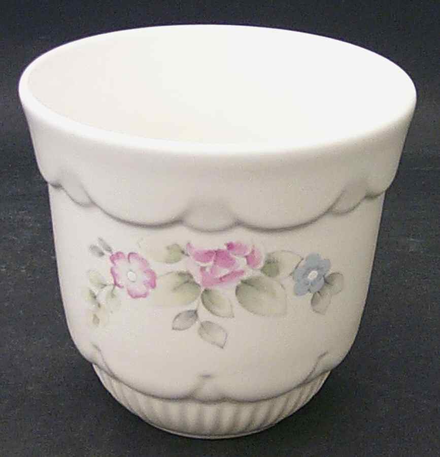 Tea Rose 4" Flower Pot by Pfaltzgraff-1