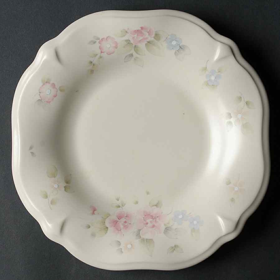 Tea Rose Cookie Plate by Pfaltzgraff-1