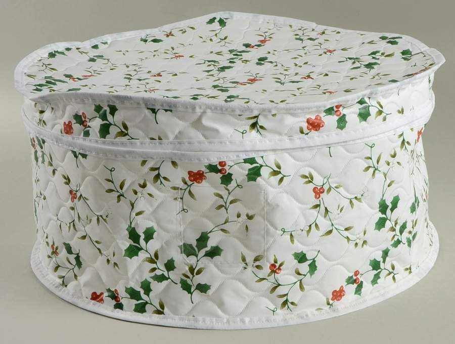 Winterberry Dinner Plate Storage Bag/Case (Holds 8) by Pfaltzgraff-1