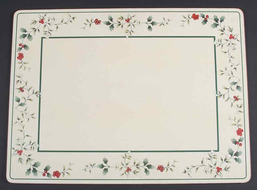 Winterberry Corkboard Placemat by Pfaltzgraff-1