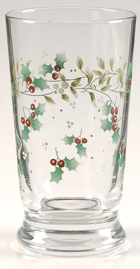 Winterberry 8 Oz Glassware Juice by Pfaltzgraff-1