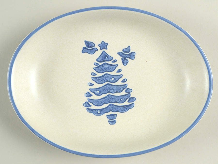Yorktowne Oval Pickle Dish by Pfaltzgraff-1