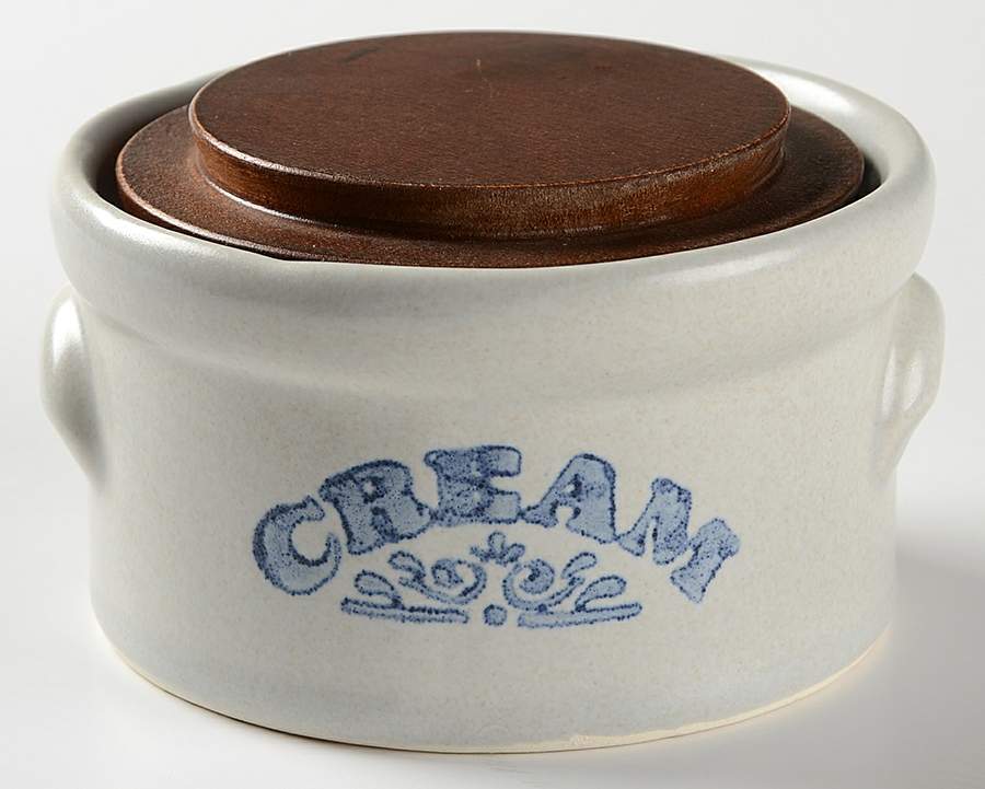 Yorktowne Creamer Crock & Lid by Pfaltzgraff-1