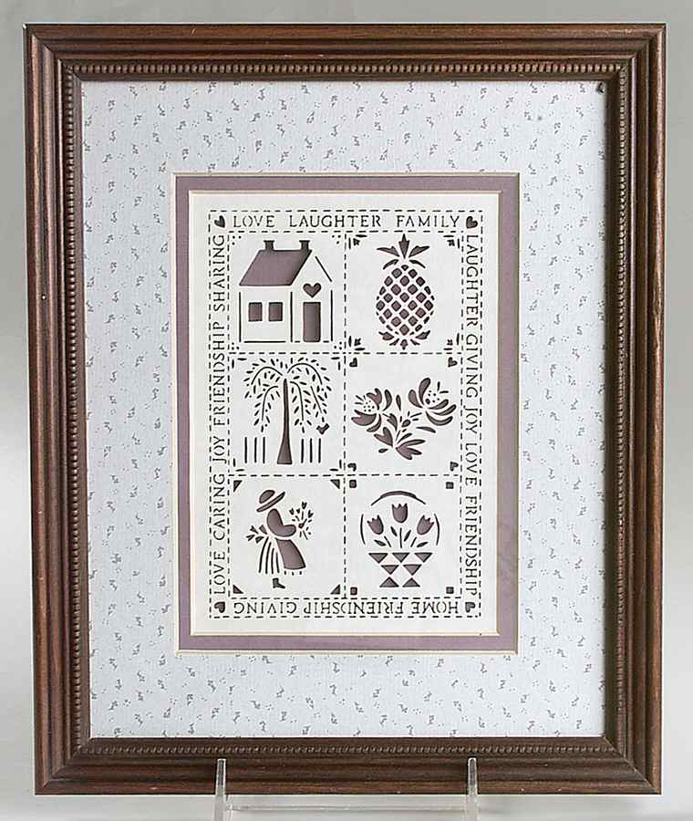 Yorktowne 9" X 11" Picture aka Framed Art by Pfaltzgraff-1