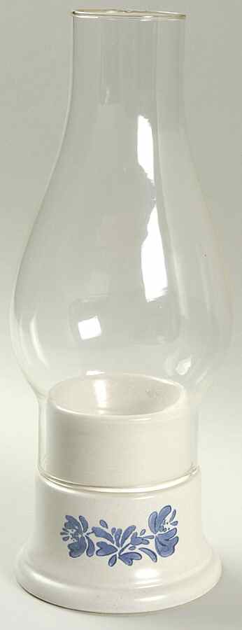 Yorktowne Hurricane Lamp & Globe by Pfaltzgraff-1