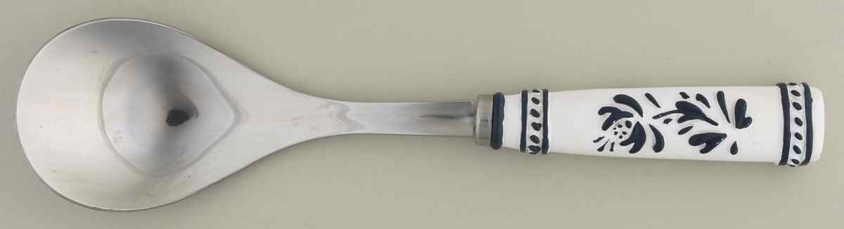 Yorktowne Salad Serving Spoon with Stainless Bowl by Pfaltzgraff-1