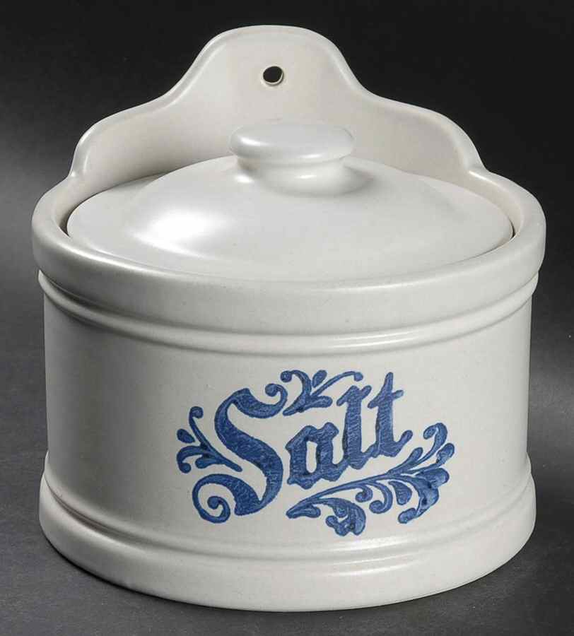 Yorktowne Salt Box & Lid by Pfaltzgraff-1
