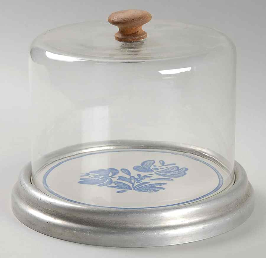 Yorktowne Round Cheese Dish & Lid by Pfaltzgraff-1