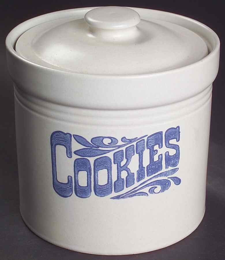 Yorktowne Cookie Jar & Lid by Pfaltzgraff-1