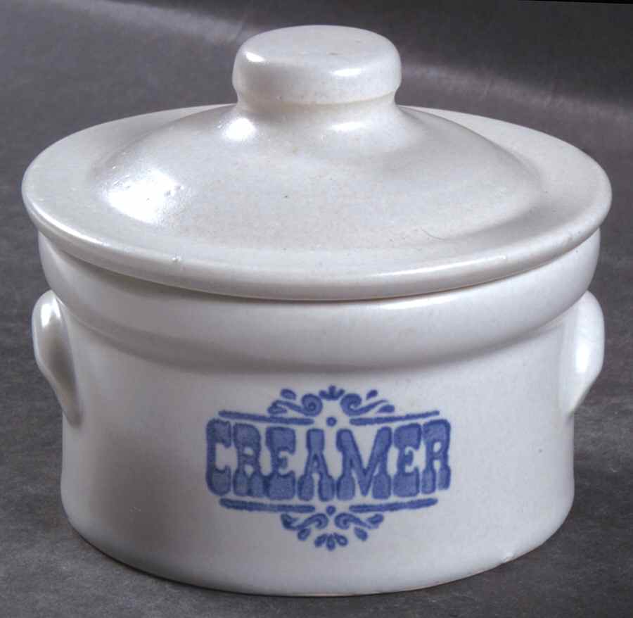Yorktowne Creamer Crock & Lid by Pfaltzgraff-1