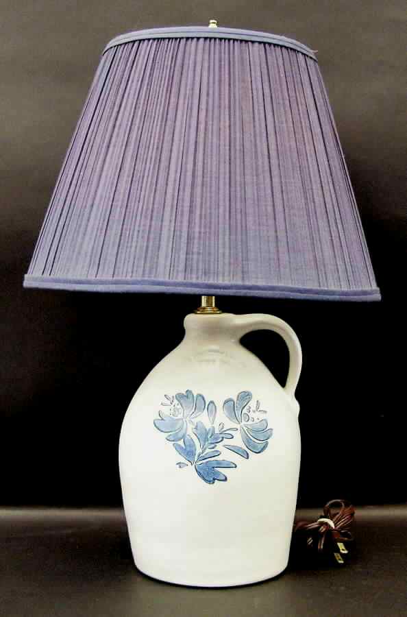 Yorktowne 13" Electric Lamp & Shade by Pfaltzgraff-1