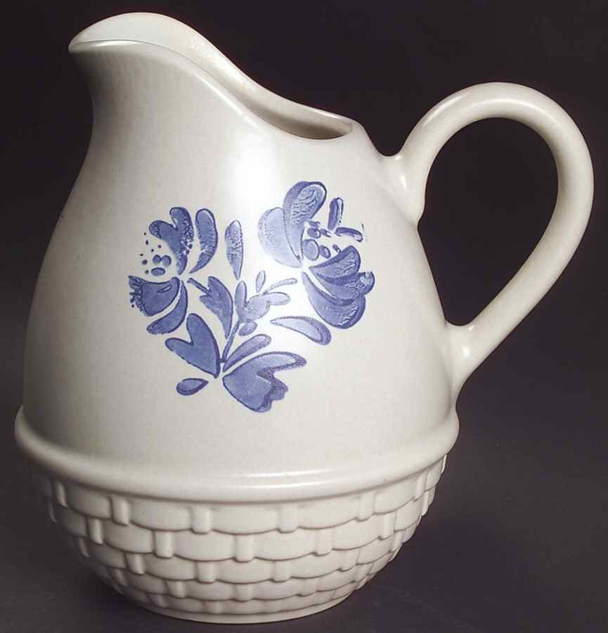 Yorktowne Basket Jug by Pfaltzgraff-1