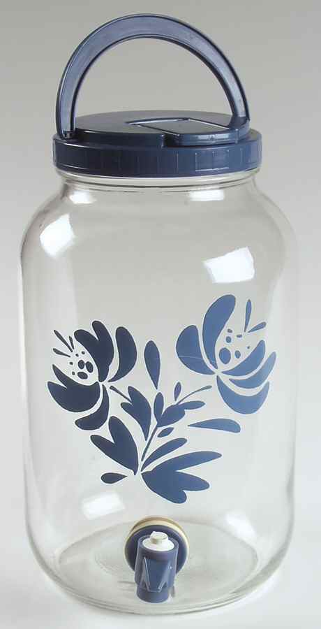 Yorktowne Glassware Sun Tea Jar & Plastic Lid by Pfaltzgraff-1