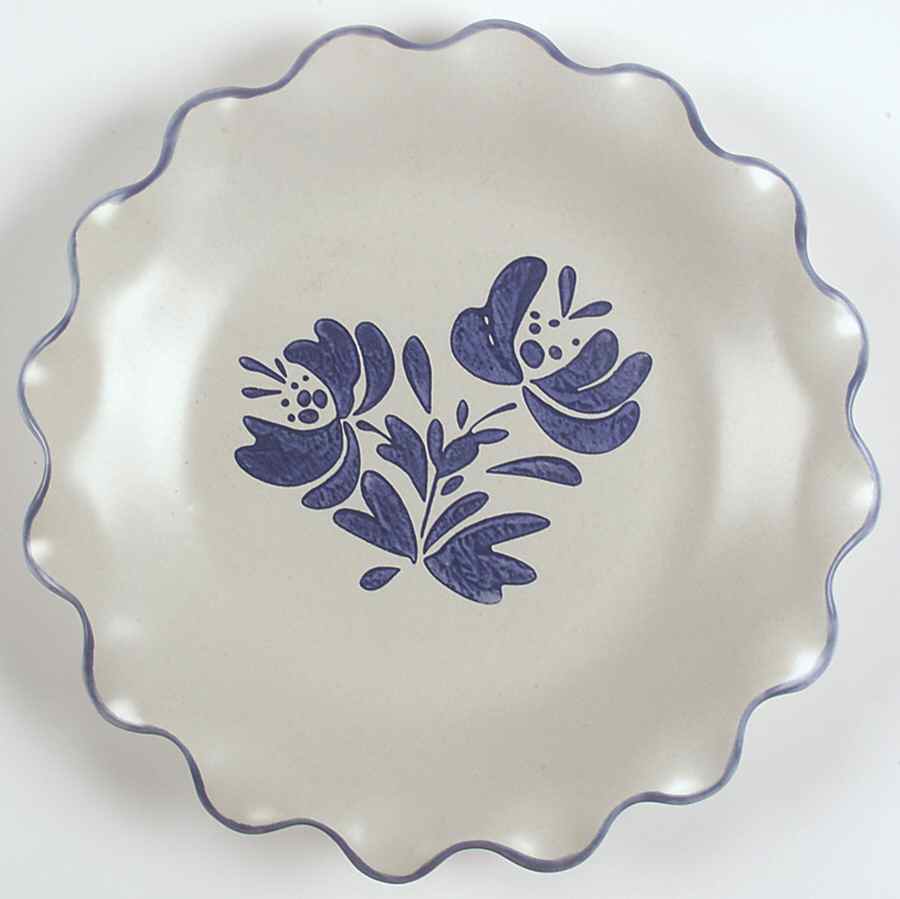 Yorktowne 10" Ruffled Plate by Pfaltzgraff-1