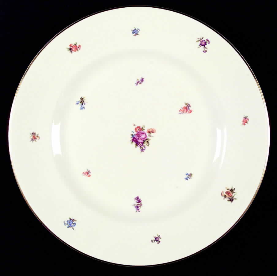 Floral Chintz Dinner Plate by Pickard-1