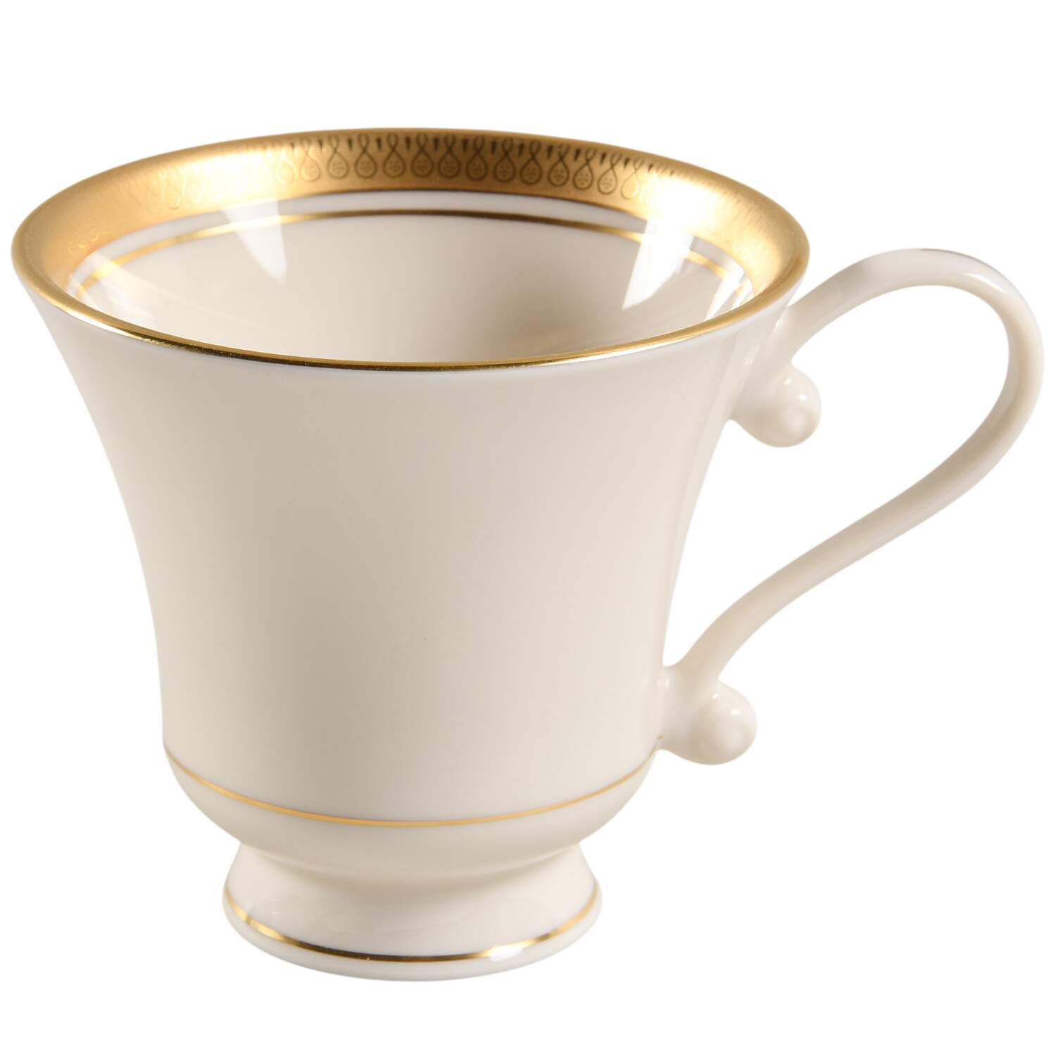 Palace (Ivory Background) Footed Cup by Pickard-1