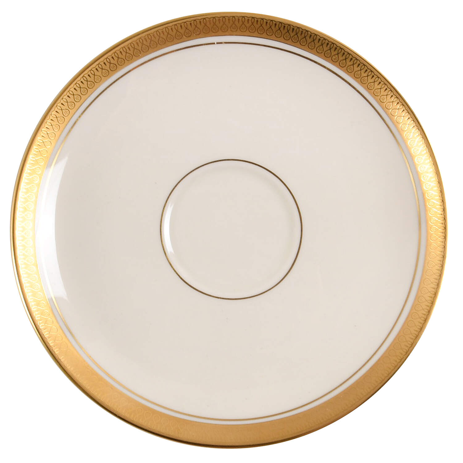 Palace (Ivory Background) Saucer by Pickard-1