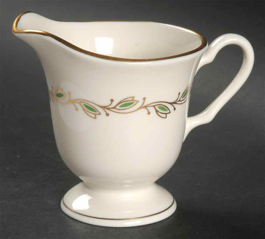 Symphony Green Creamer by Pickard-1