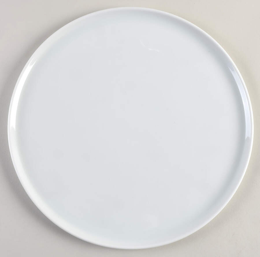 Culinaire White 11" Chop Plate (Round Platter) by Pillivuyt-1