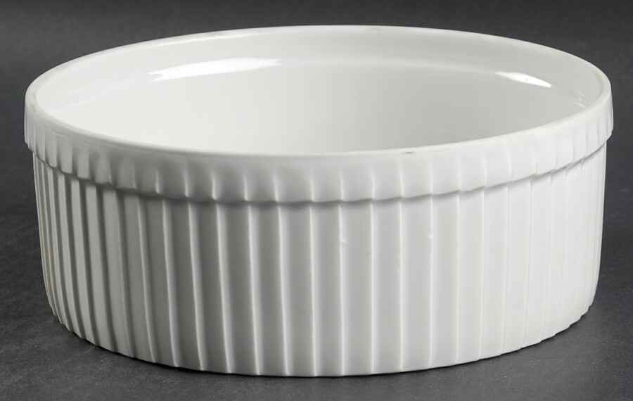 Culinaire White 7" Souffle by Pillivuyt-1