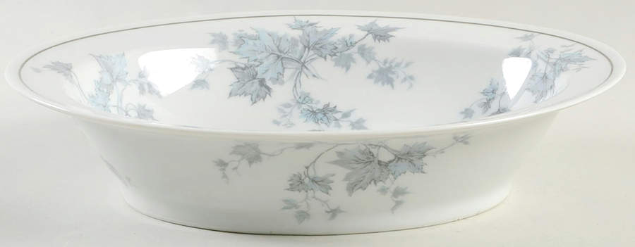 Delise 9" Oval Vegetable Bowl by Porcelaine de Limoges-1