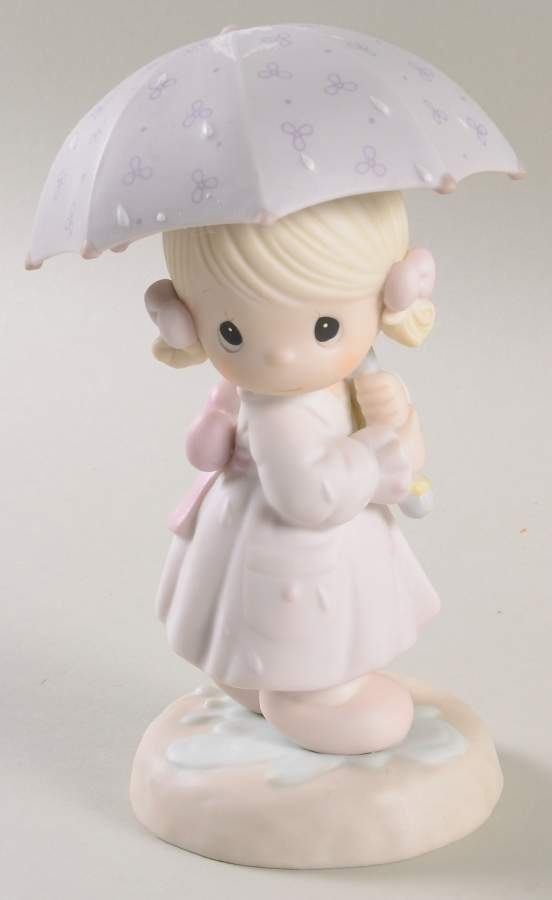 April-Calendar Girl Heart- April - Heart Trademark With Box by Precious Moments-1