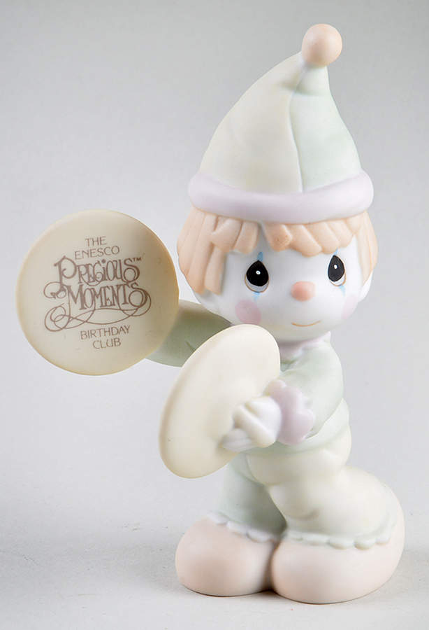 A Smile's the Cymbal of Joy Cedar Tree-A Smile's The Cymbal Of Joy - Cedar Tree Trademark With Box by Precious Moments-1