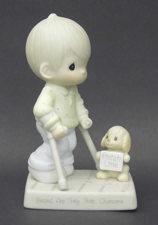 Blessed They That Overcome Flower-Blessed Are They That Overcome - Flower Trademark With Box by Precious Moments-1