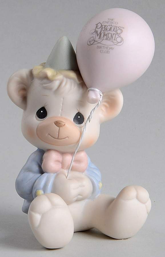 Have a Beary Special Birthday Flower-Have A Beary Special Birthday - Flower Trademark With Box by Precious Moments-1