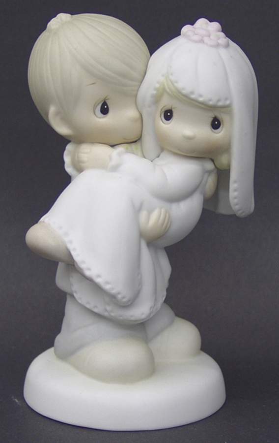 Bless You Two Fish-Bless You Two - Fish Trademark With Box by Precious Moments-1