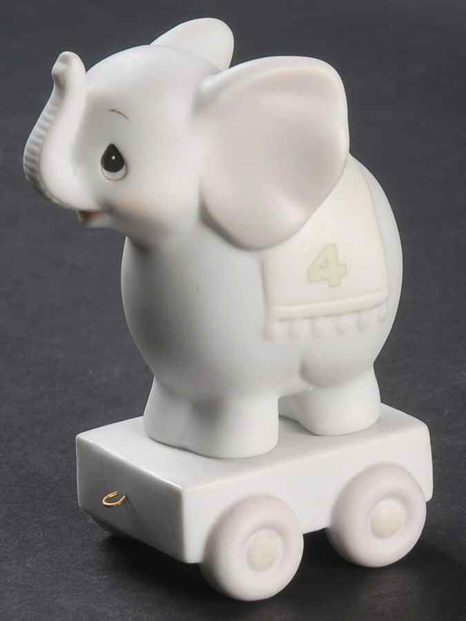 May Your Birthday Be Gigantic-Age 4 Vessel-May Your Birthday Be Gigantic - Vessel Trademark With Box by Precious Moments-1