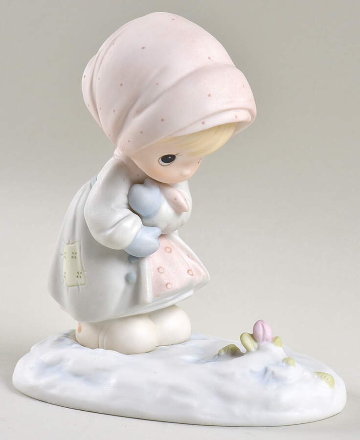 February-Calendar Girls Vessel-February - Vessel Trademark With Box by Precious Moments-1