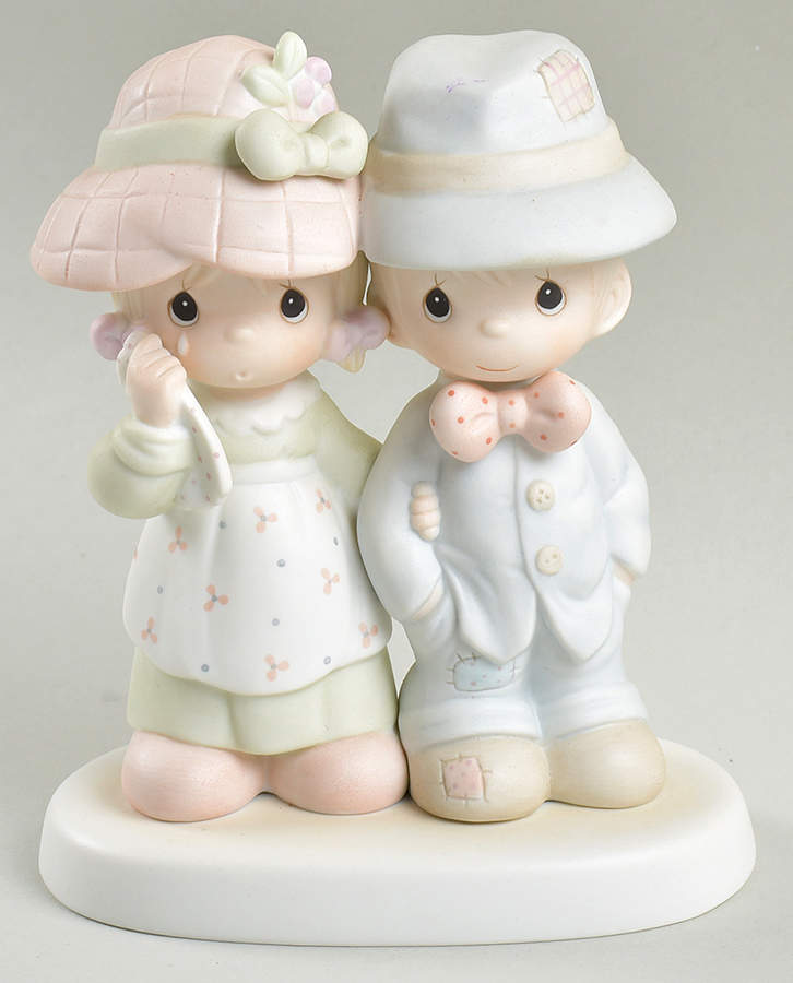God Bless Our Family Flower-God Bless Our Family - Flower Trademark With Box by Precious Moments-1
