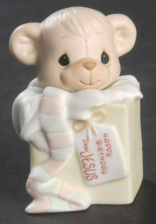 Happy Birthday Dear Jesus Flame-Happy Birthday Dear Jesus - Flame Trademark With Box by Precious Moments-1