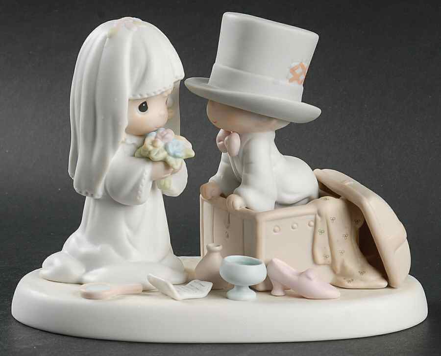 Heaven Bless Your Togetherness Vessel-Heaven Bless Your Togetherness - Vessel Trademark With Box by Precious Moments-1