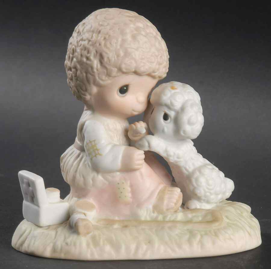 He Careth for You Hour Glass-He Careth For You - Hourglass Trademark With Box by Precious Moments-1