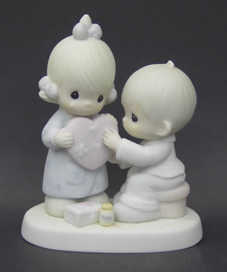 He's the Healer of Broken Hearts G Clef-He's The Healer Of Broken Hearts - G Clef Trademark With Box by Precious Moments-1