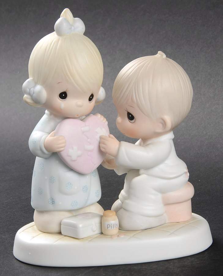 He's the Healer of Broken Hearts Flower-He's The Healer Of Broken Hearts - Flower Trademark With Box by Precious Moments-1