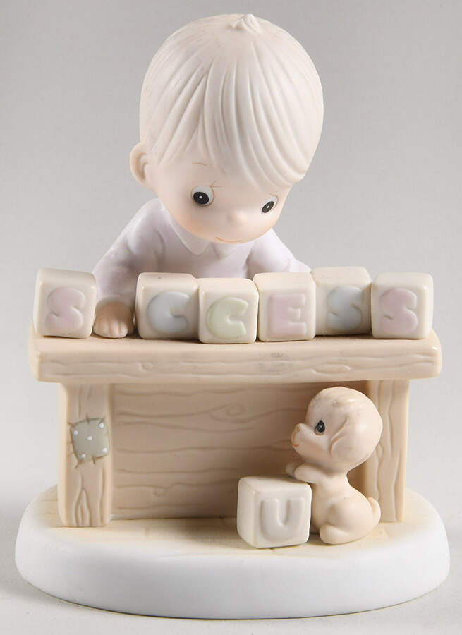 I Can'T Spell Success without You Vessel-I Can't Spell Success Without You - Vessel Trademark, No Box by Precious Moments-1