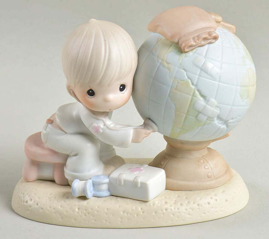 Jesus Is The Answer G Clef -Jesus Is The Answer - G Clef Trademark, No Box by Precious Moments-1