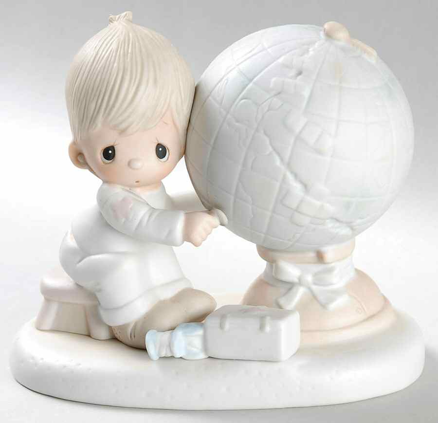 Jesus Is The Answer Fish-Jesus Is The Answer - Fish Trademark With Box by Precious Moments-1