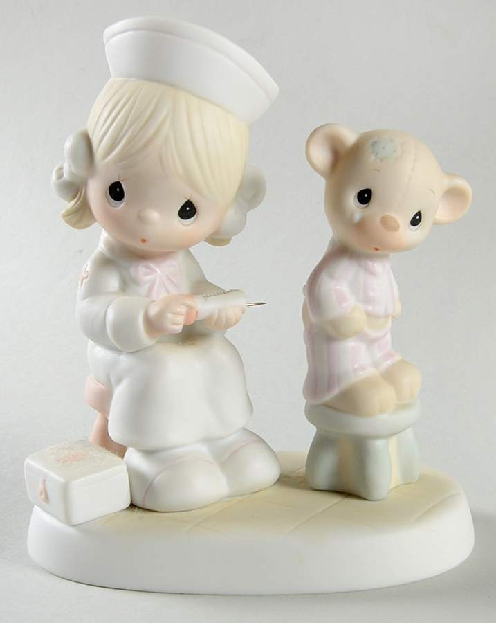 Love Beareth All Things Heart-Love Beareth All Things - Heart Trademark With Box by Precious Moments-1