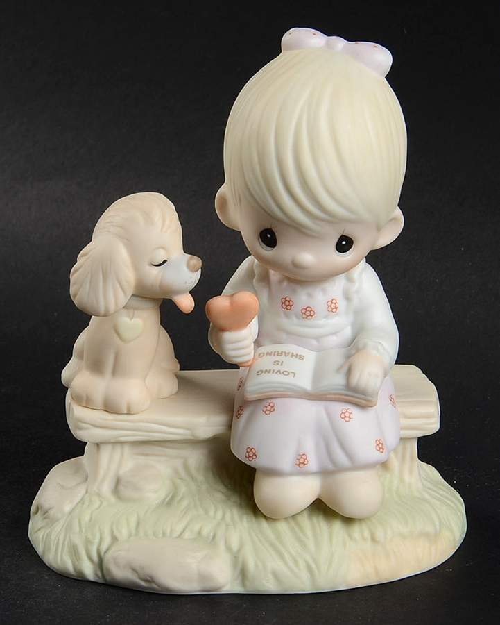 Loving Is Sharing-Girl Flame-Loving Is Sharing - Flame Trademark, No Box by Precious Moments-1