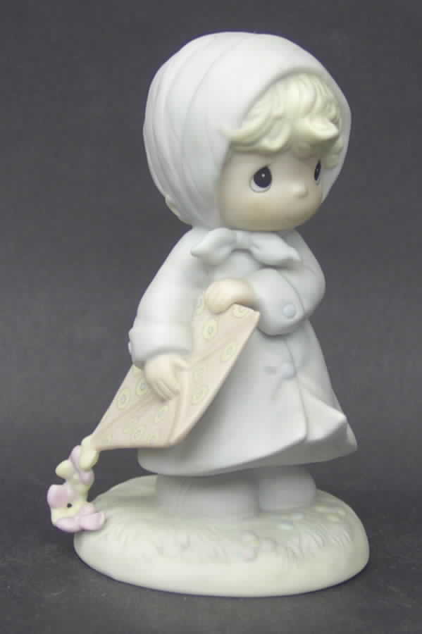 March-Calendar Girls Flower-March - Flower Trademark With Box by Precious Moments-1